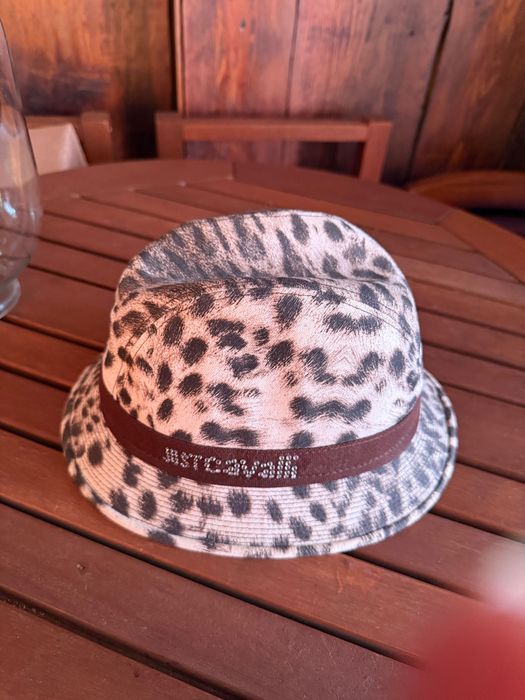 Шляпа федора трендовая панама