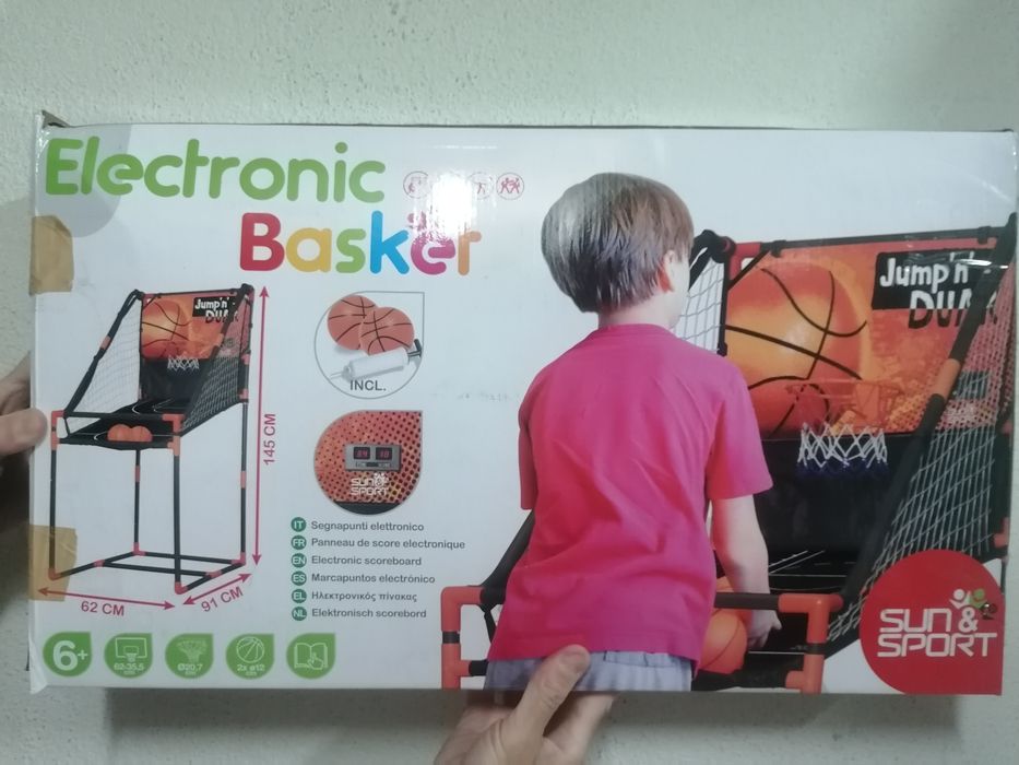 Jogo de basket eletrónico
