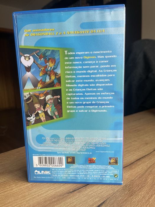 Digimon o filme VHS