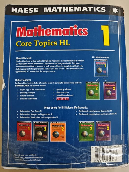 語学・辞書・学習参考書 Mathematics Core Topics HL 1 語学・辞書・学習参考書 Mathematics Core Topics HL 1