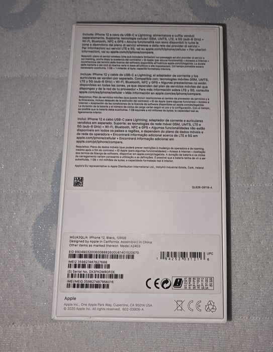 Iphone 12 Preto 128GB