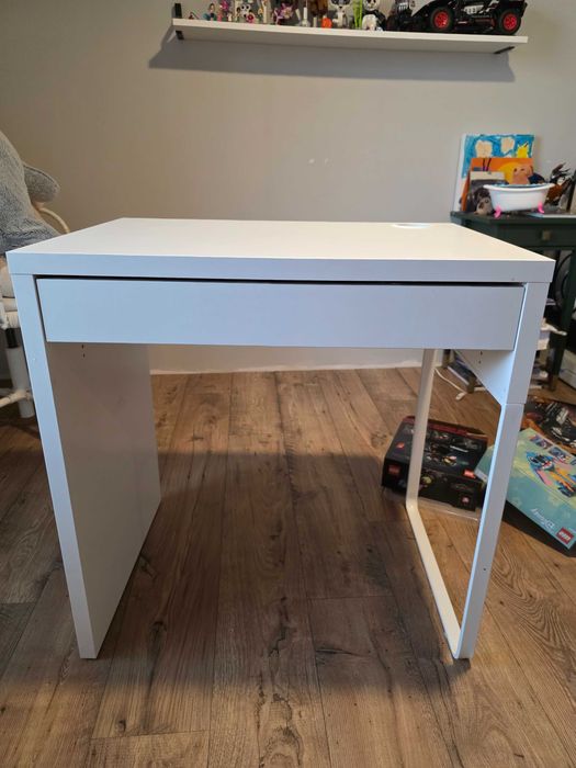 Biurko ikea białe micke