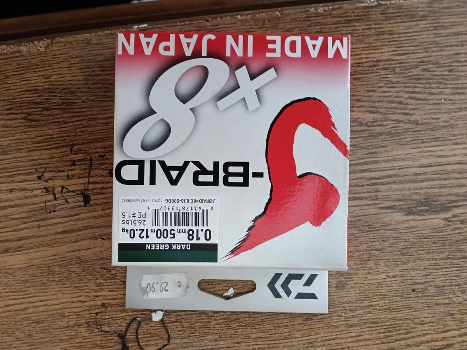 Linhas de pesca novas preço conforme a bobine