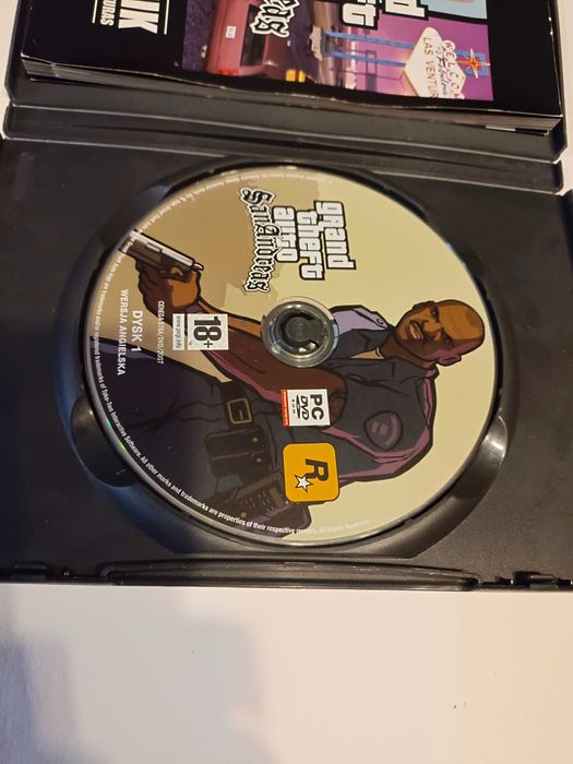PC DVD SanAndreas PC
