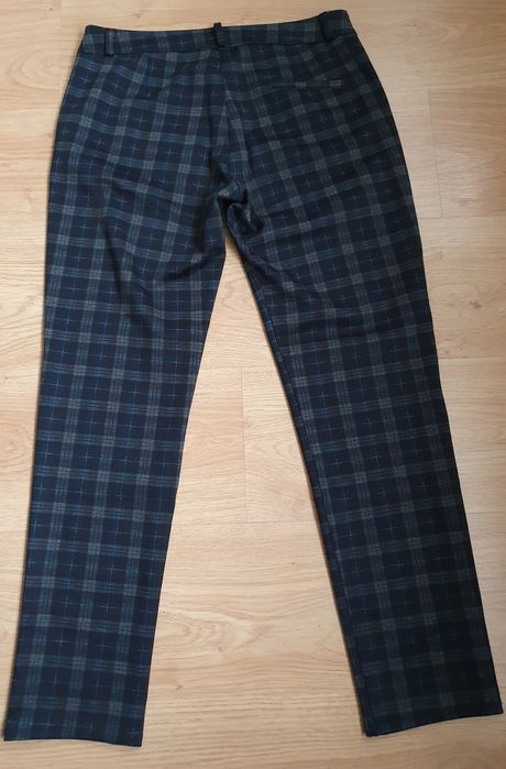 Spodnie damskie w kratę marki Milano (XL)