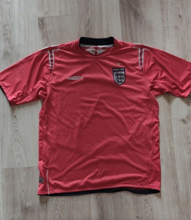 Koszulka Anglia Vintage 2004-2006 Umbro Wyjazdowa