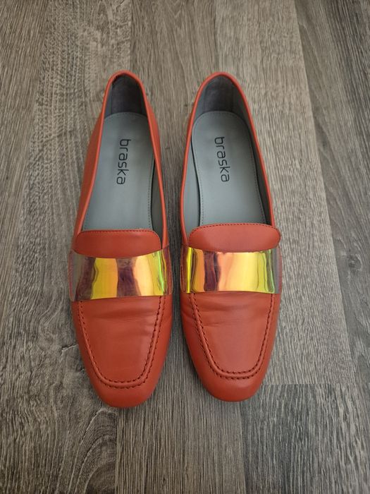 Лофери, туфлі шкіряні Braska