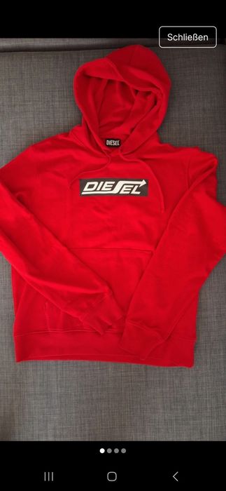 Oryginalna męska bluza z kapturem marki Diesel rozmiar XL stan idealny