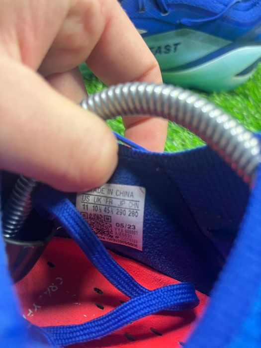 Бутси adidas crazy fast 1. FG адідас крейзі фаст 45 (29 см) еліт