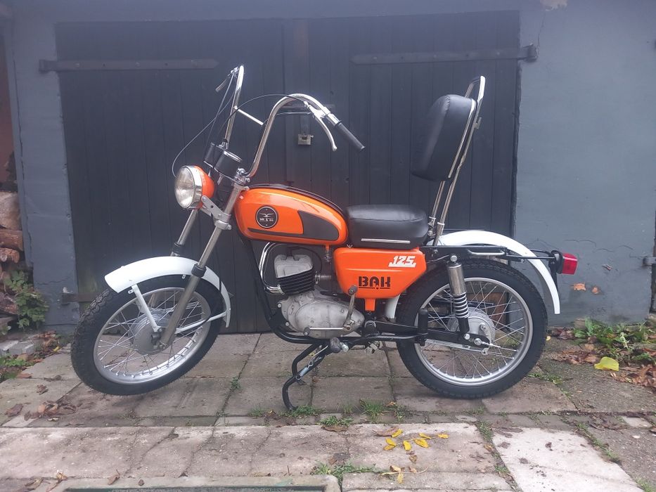 Wsk 125 Bąk Lelek Dudek Odrestaurowana.