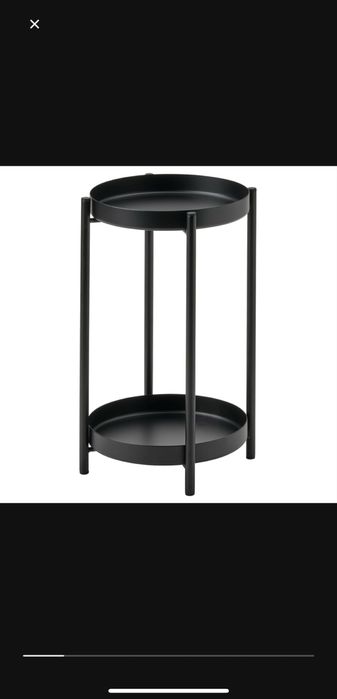 Conjunto de floreiras, uma do Ikea e outra da Amazon