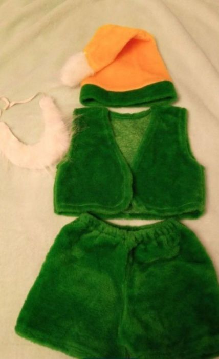 Костюми зайчик вовк гном жабка