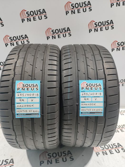 2 pneus semi novos 255-40R18 hankook - Oferta dos Portes