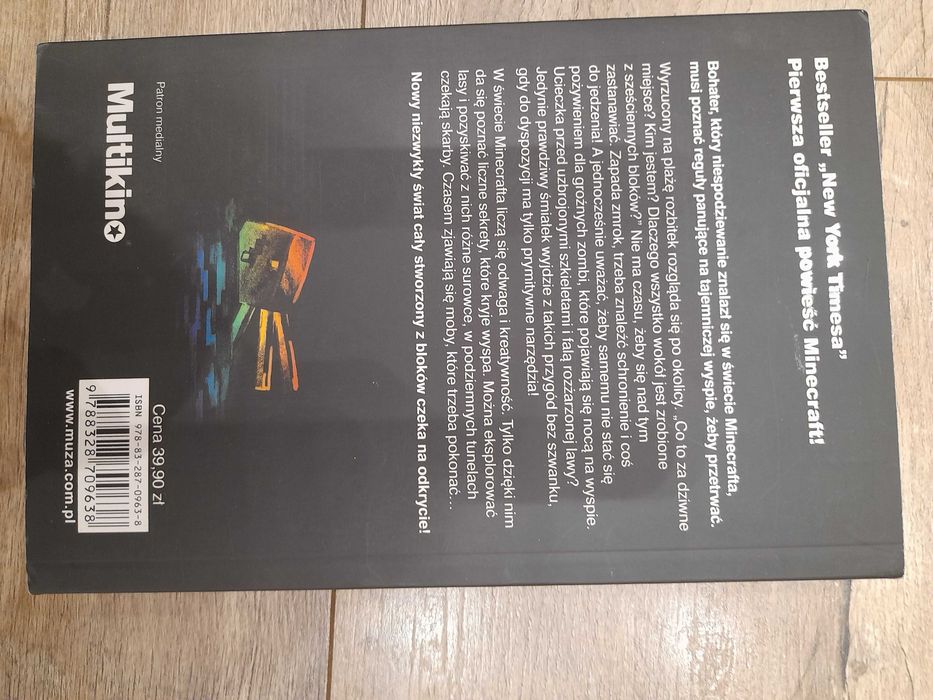 Minecraft Wyspa książka autora Max Brooks