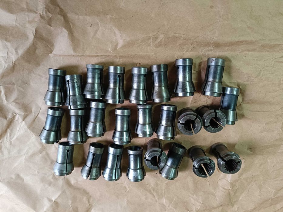 tulejki zaciskowe frezarka wiertarka automat tokarski oprawka oprawa