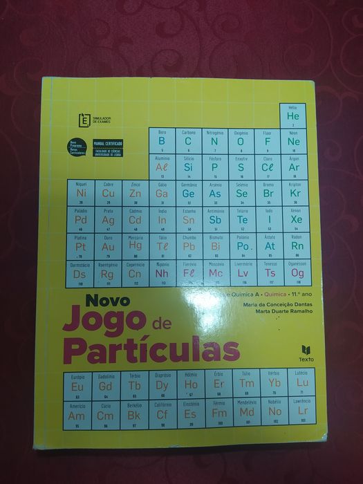 Livro novo jogo de partículas de 10°ano e de 11° ano