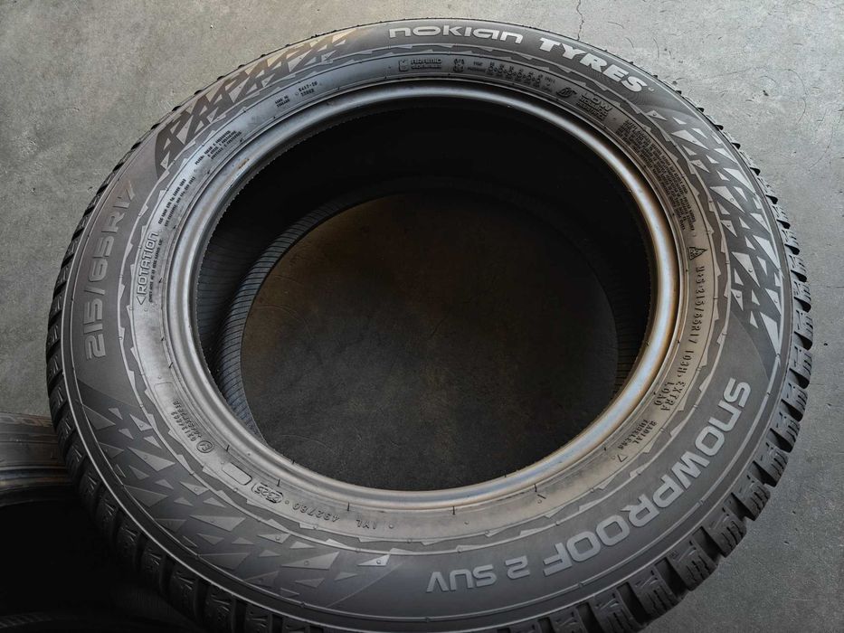 Шини 25року Nokian r17 215/65 103Н XL Фінські продаються комплект