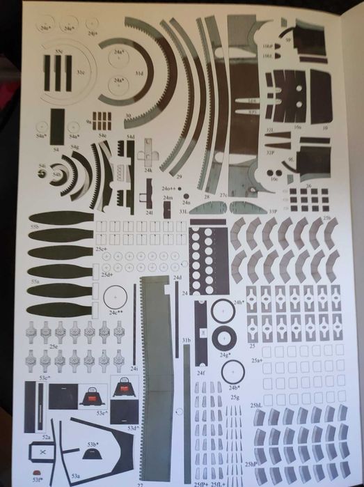 Focke- Wulf FW 190A- 8, model kartonowy, 1:33, Answer, nowy