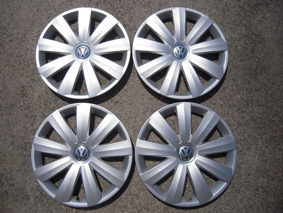 Kołpaki 16 cali VW passat B7 Golf Caddy Touran Bora komplet 4 SZTUKI oryginał 16"