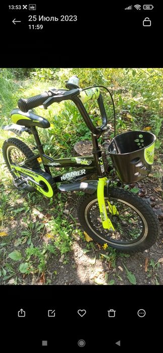 Продам детский велосипед,,HAMMER,,