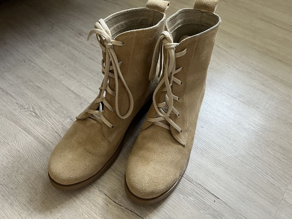 Замшеві черевики One by One