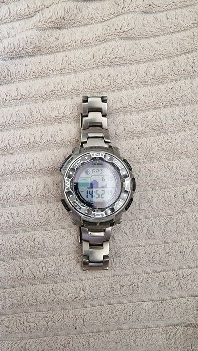 Casio prw 2500t protrek tytanowa bransoleta