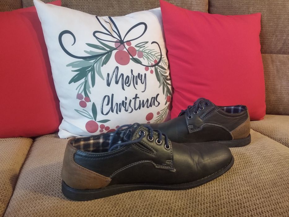 Buty męskie skórzane