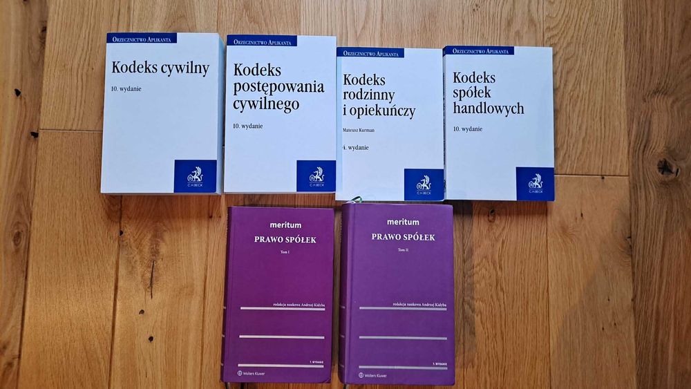 Orzecznictwo aplikanta - KPC, KC, KRIO, KSH oraz meritum PRAWO SPÓŁEK wyd.7