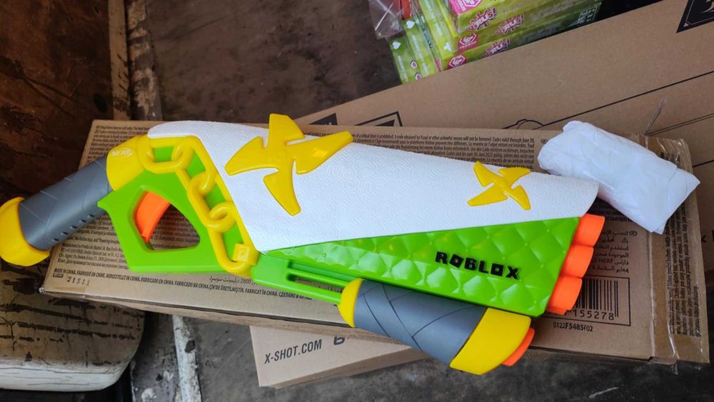 Wyrzutnia Hasbro F5485 Nerf Roblox Ninja Legends Shadow Sense