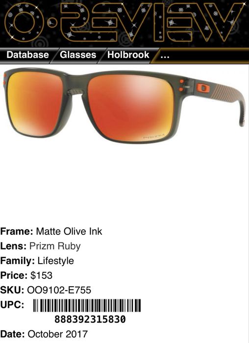 Oakley holbrook autentico
