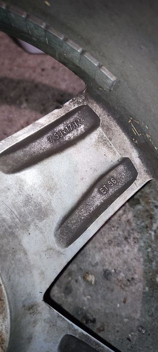 Alufelgi volkswagen 7,5J x 17H2