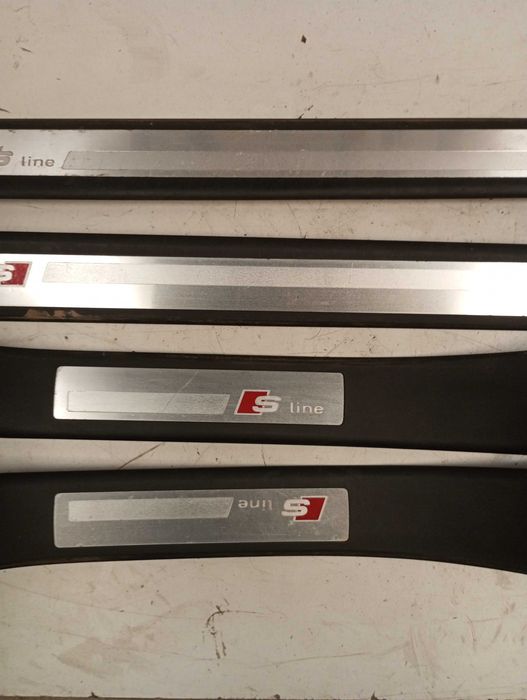 Soleiras das Portas S-Line – Audi A4 B6 B7