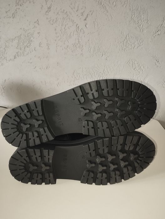 Nowe, czarne botki trapery Esprit r. 42