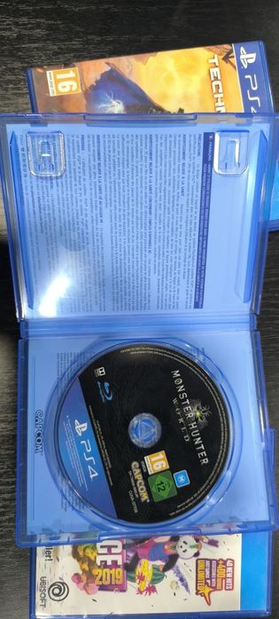 Monster Hunter world/The technomancer/Just dance 2019 PlayStation 4