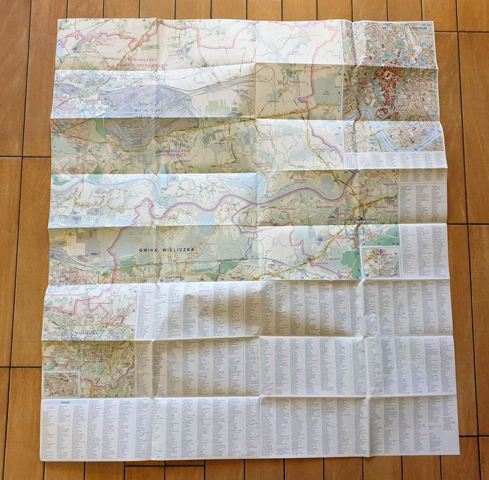 Plan miasta Kraków (Demart 1:20 tys)