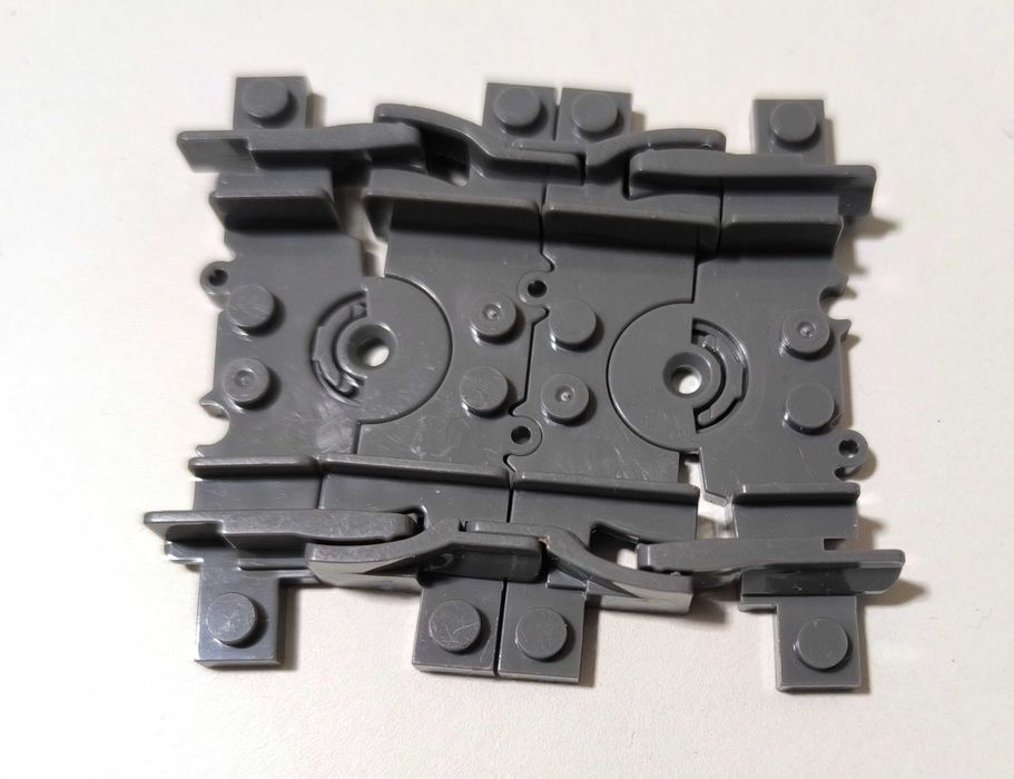 Додаткові гнучкі рейки до LEGO City 60205 та 7499