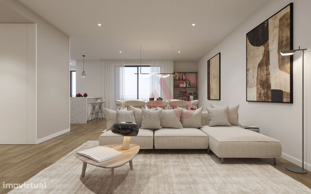 Apartamento T3 no Empreendimento Ákuas Residence – Maia | 3 Suites | 1