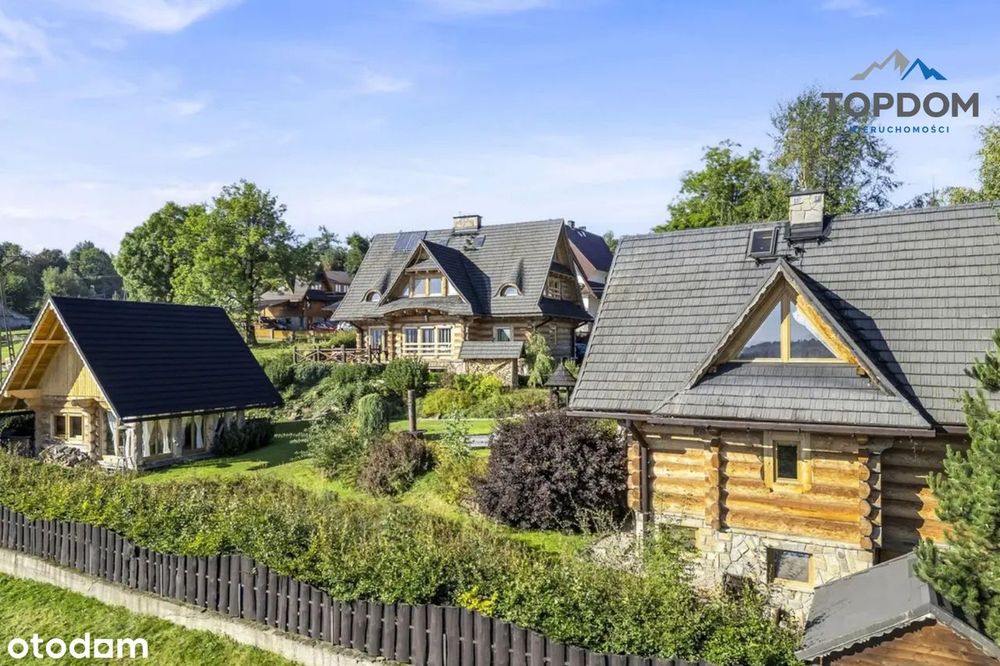 Ekskluzywny zespół drewnianych domów – Nowe Bystre