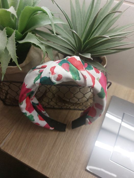 Kolorowa opaska do włosów