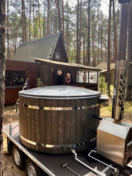Mobilna Balia Jacuzzi Ruska Balia na Wynajem Hydromasaż Aeromasaż