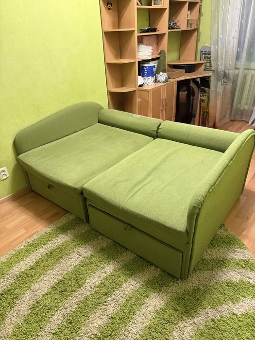 Дитяче ліжко диван розкладне 2 штуки