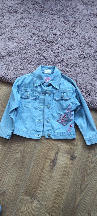 Kurtka jeansowa narzutka 110