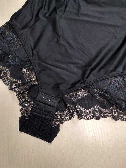 Боді Jasmine колекція JADE, колір: чорний/бежевий 75C