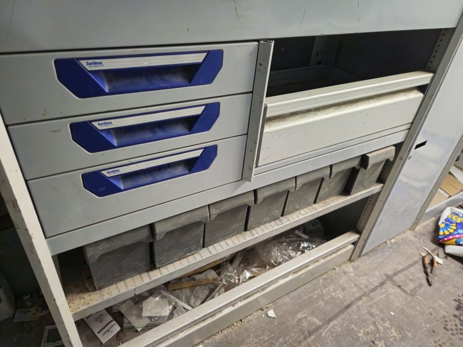 Zabudowa do busa regały  sortimo bott würt