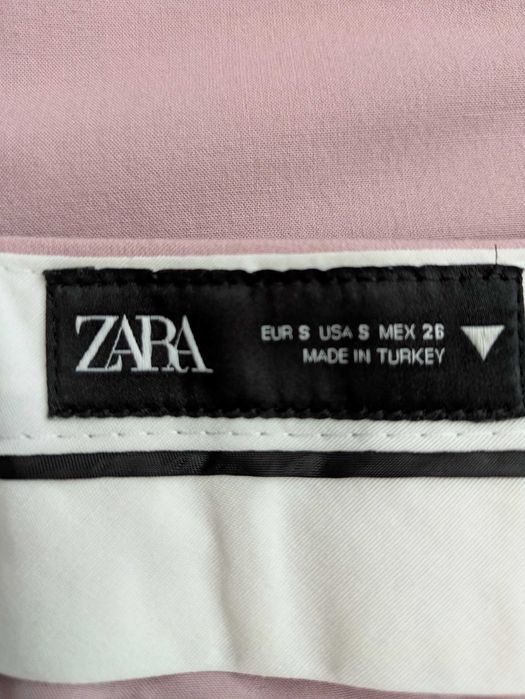 Брюки палаццо новые пудровые ZARA размер S- М