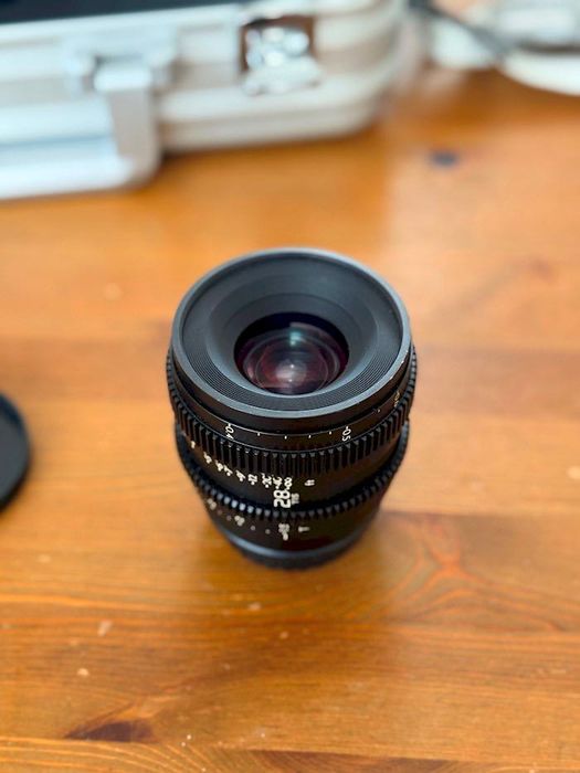 Thypoch Simera-C T1.5 Full Frame 5 Lens Kit Sony E-Mount + Case + 2 ND
