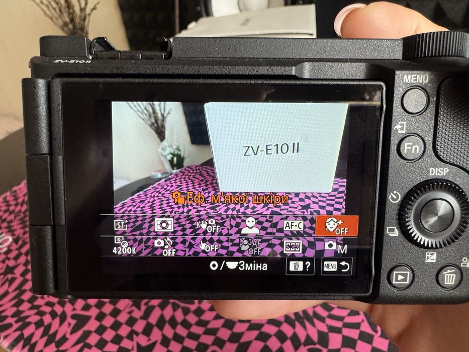 Камера SONY ZV-E10ІІ + спалах
