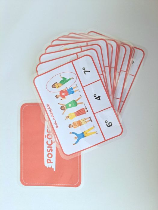 Jogo pedagógico: Posições