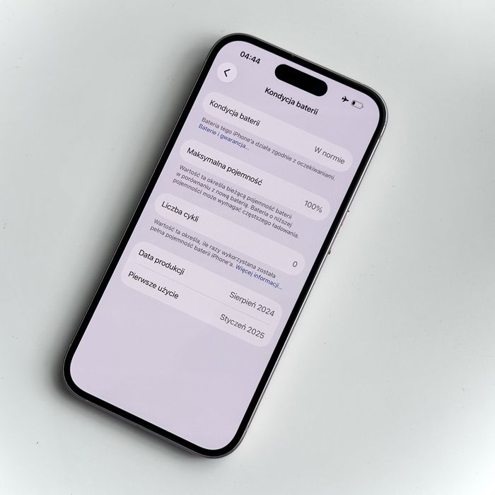 IPhone 15 128gb Różowy - BATERIA 100%! - W PEŁNI SPRAWNY