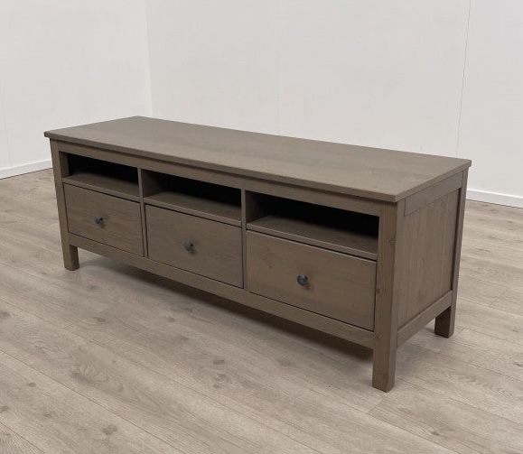 Ikea Hemnes szafka RTV pod TV drewniana  komoda regał konsola